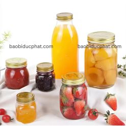 Hũ thủy tinh đựng mật ong nhiều dung tích
