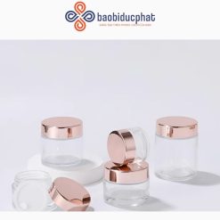 Hũ thủy tinh mỹ phẩm cao cấp nhiều dung tích