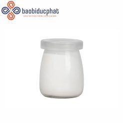 Hũ thủy tinh nhỏ đựng sữa chua trong suốt 100ml 150ml 200ml
