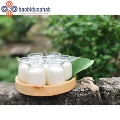Hũ thủy tinh nhỏ đựng sữa chua trong suốt 100ml 150ml 200ml