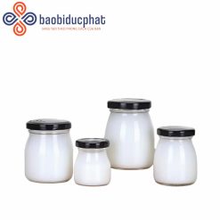 Hũ thủy tinh trong suốt đựng mứt pudding 60ml 170ml 210ml