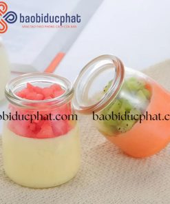 Hũ thủy tinh trong suốt đựng mứt pudding 60ml 170ml 210ml