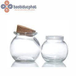 Hũ thủy tinh trong suốt đựng sữa chua 120ml 200ml