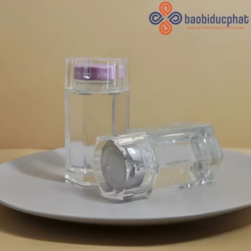 Lọ thủy tinh đựng mứt mật ong nắp vặn kim loại nhiều dung tích