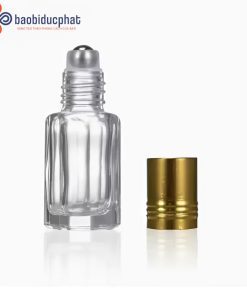 Chai lăn tinh dầu hình bát giác sang trọng 3ml 6ml 9ml 12ml