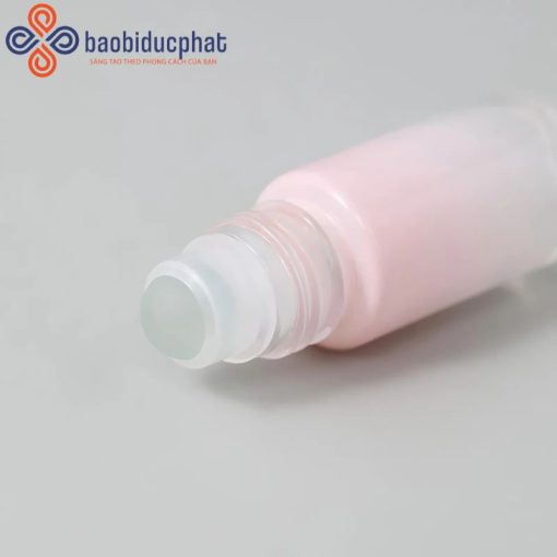 Chai thủy tinh đầu lăn đựng nước hoa màu hồng 5ml 10ml