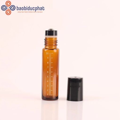 Chai thủy tinh đựng tinh dầu đầu bi lăn 5ml 10ml