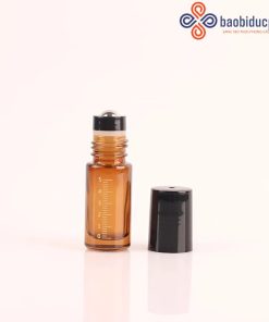 Chai thủy tinh đựng tinh dầu đầu bi lăn 5ml 10ml