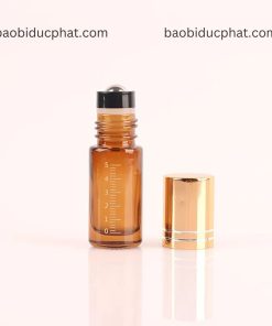 Chai thủy tinh đựng tinh dầu đầu bi lăn 5ml 10ml