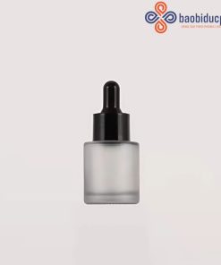 Chai thủy tinh đựng tinh dầu vai phẳng màu gradient 20ml