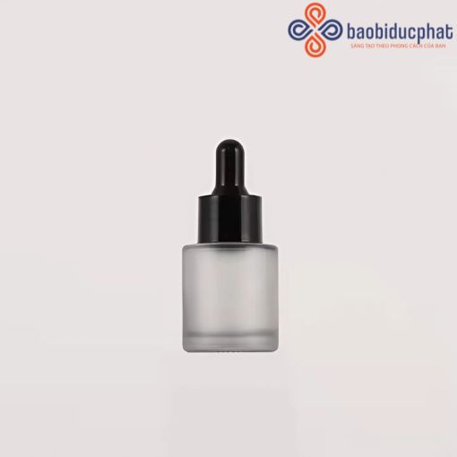 Chai thủy tinh đựng tinh dầu vai phẳng màu gradient 20ml