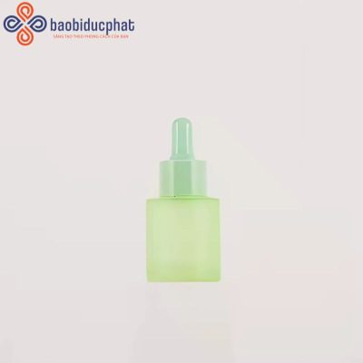 Chai thủy tinh đựng tinh dầu vai phẳng màu gradient 20ml