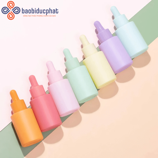 Chai tinh dầu massage nhỏ giọt nhiều màu 30ml 50ml